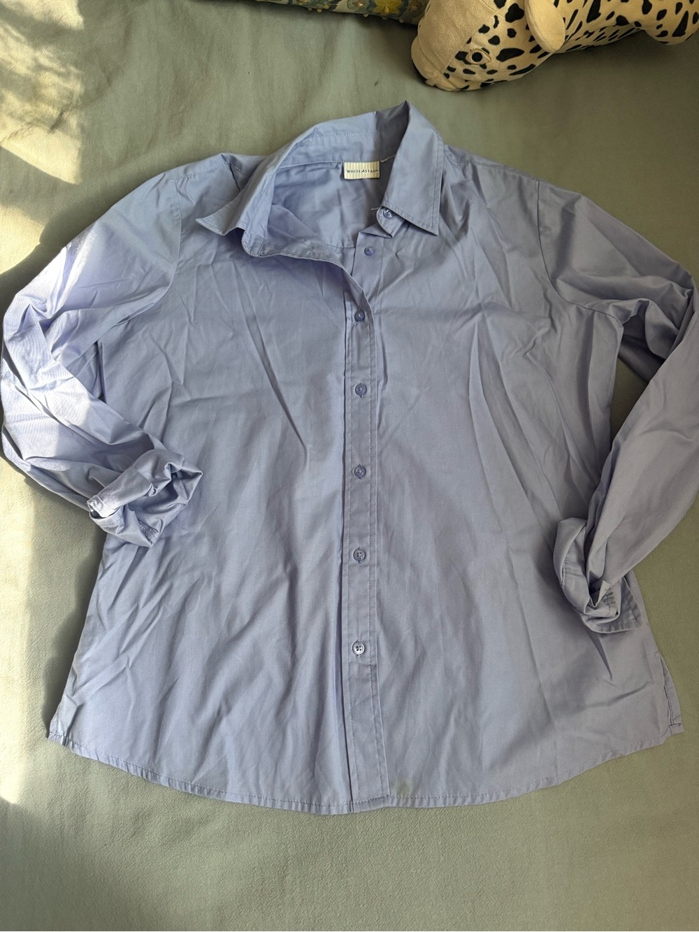 White Stag Light Blue Men's Button-Up Dress Shirt